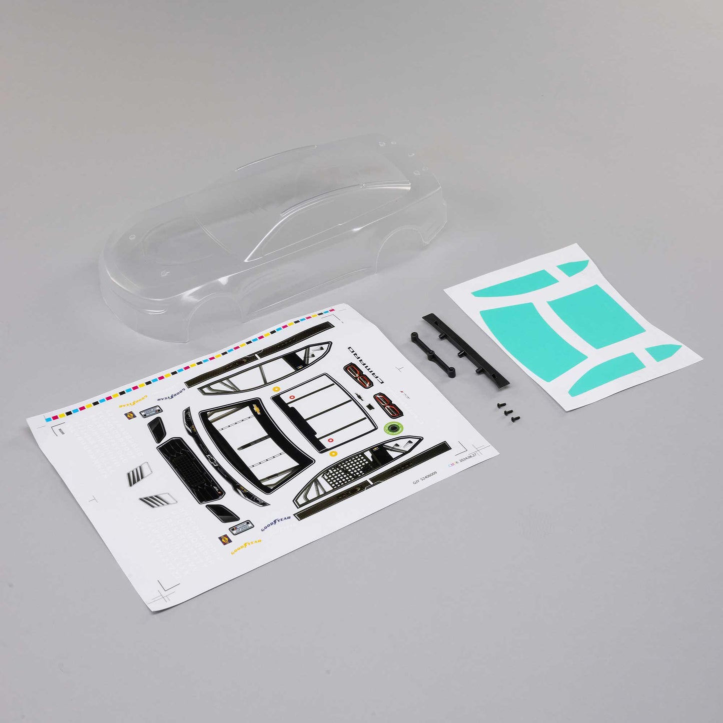 Chevy Clear Body NASCAR GROM