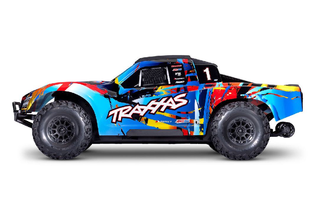 Traxxas Maxx Slash 1/8 4WD Brushless Short Course Truck - ROCK N ROLL