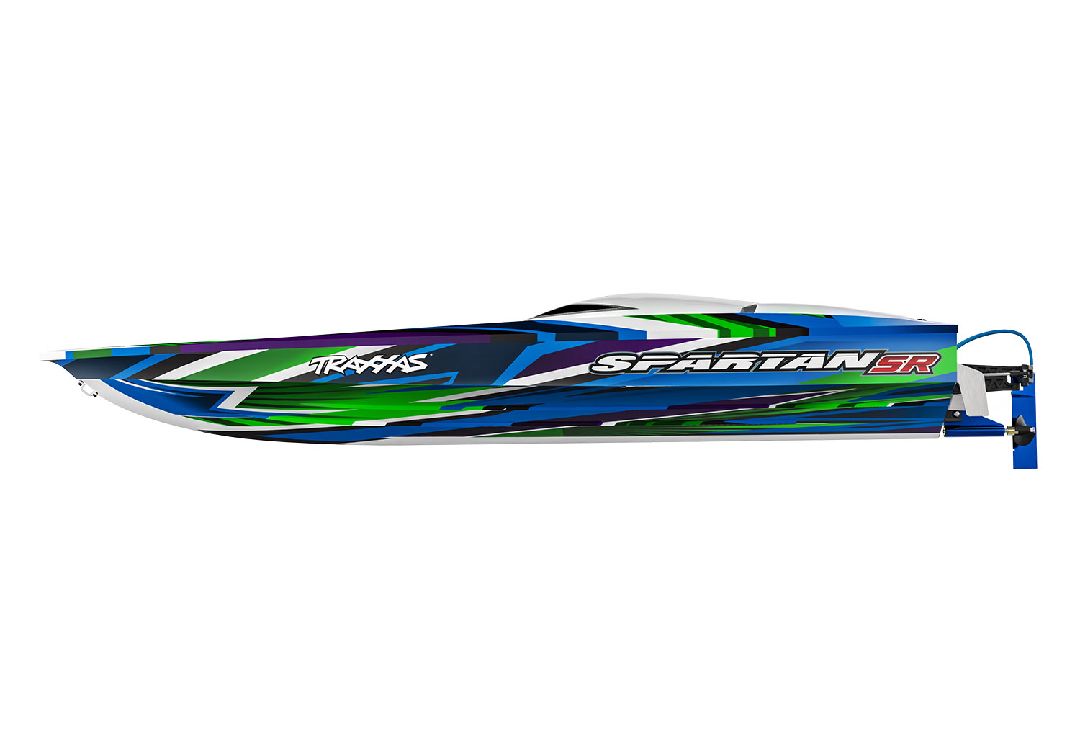 Spartan SR 36" Race Boat with Self-Righting - Green