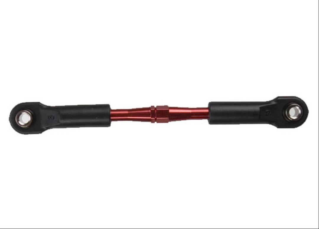 Anodized Aluminum Turnbuckle, 49mm with Rod Ends - RED