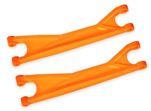 Suspension arms upper Orange left/right front/rear (x2)