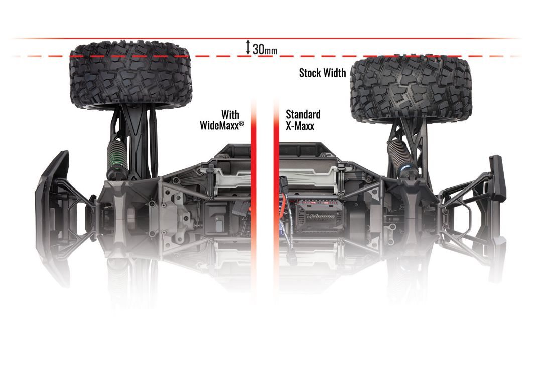 X-Maxx WideMaxx Suspension kit