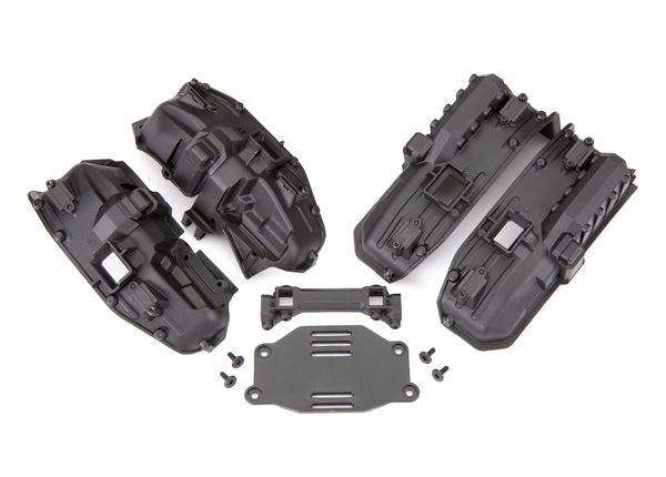 Fenders, inner (narrow), front & rear (clipless mount)
