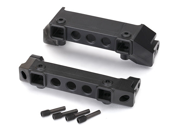 Bumper mounts, front & rear/ screw pins (x4)