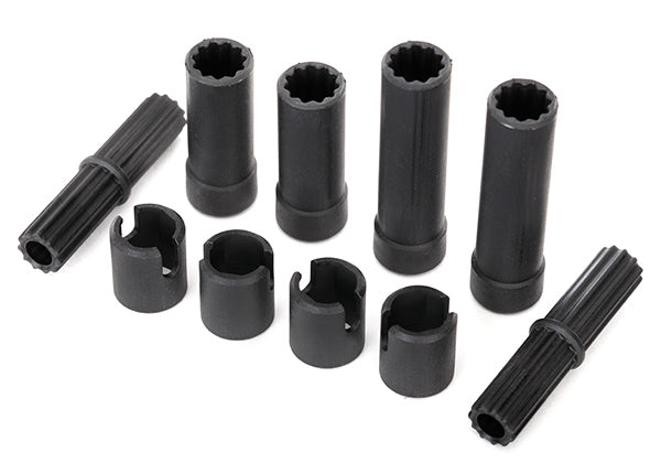 Half shafts, center parts