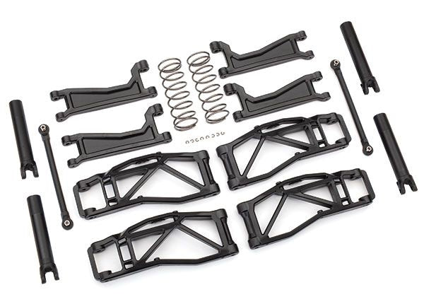 Traxxas Suspension kit, WideMAXX, black TRA8995