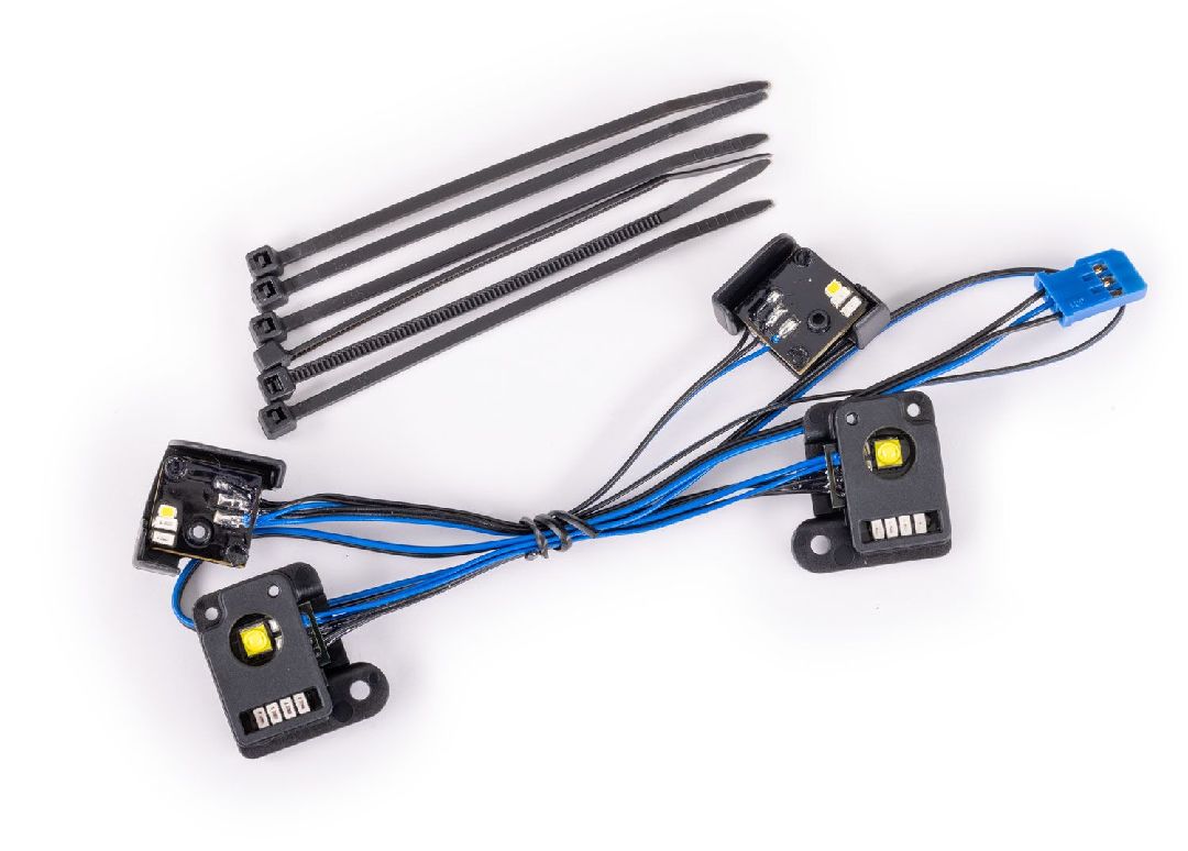 Pro Scale LED Light Set, Front & Rear, Complete TRX4M F-150