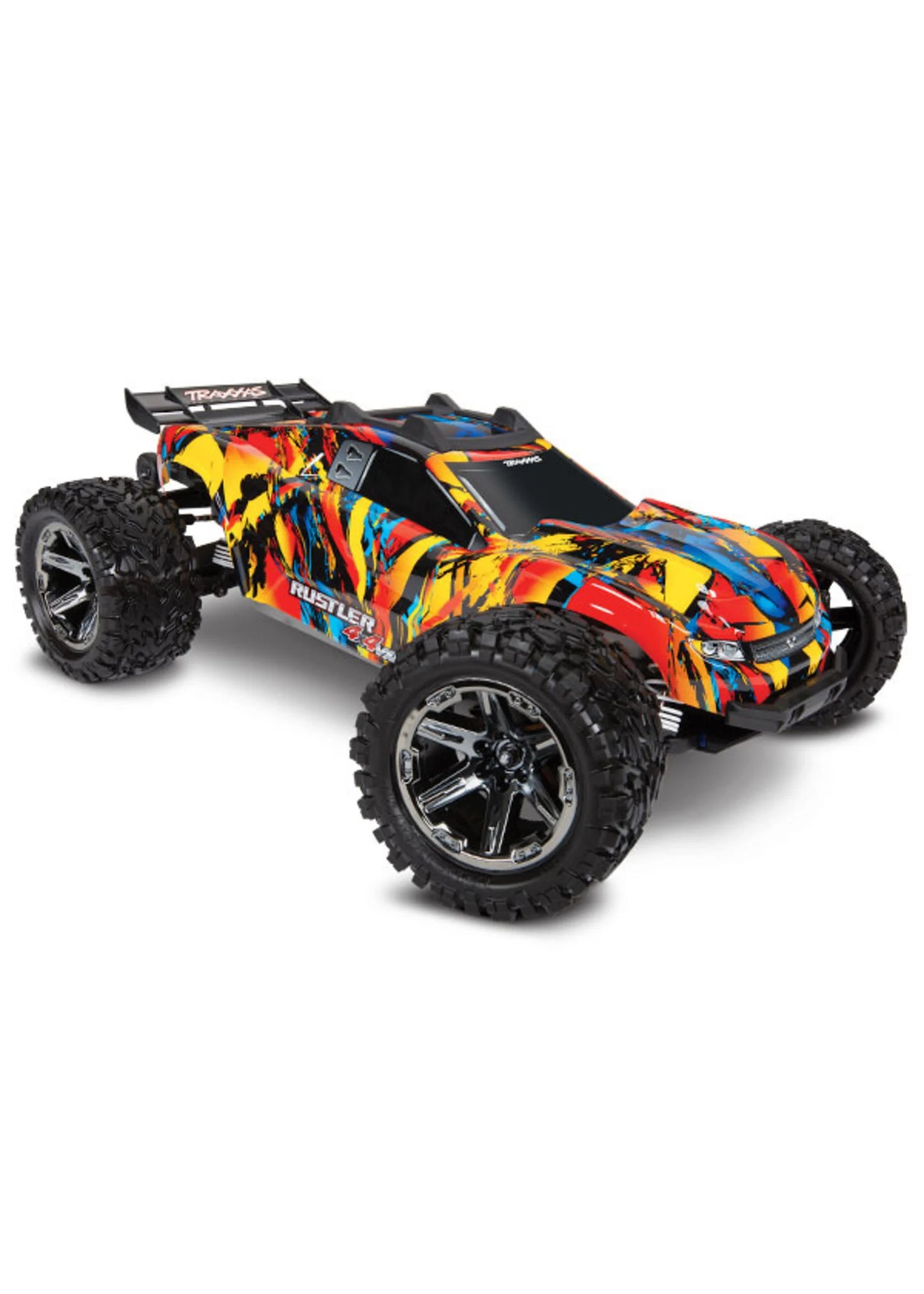 TRAXXAS Rustler VXL Brushless 1/10 RTR 4x4 Stadium Truck - SOLAR FLARE