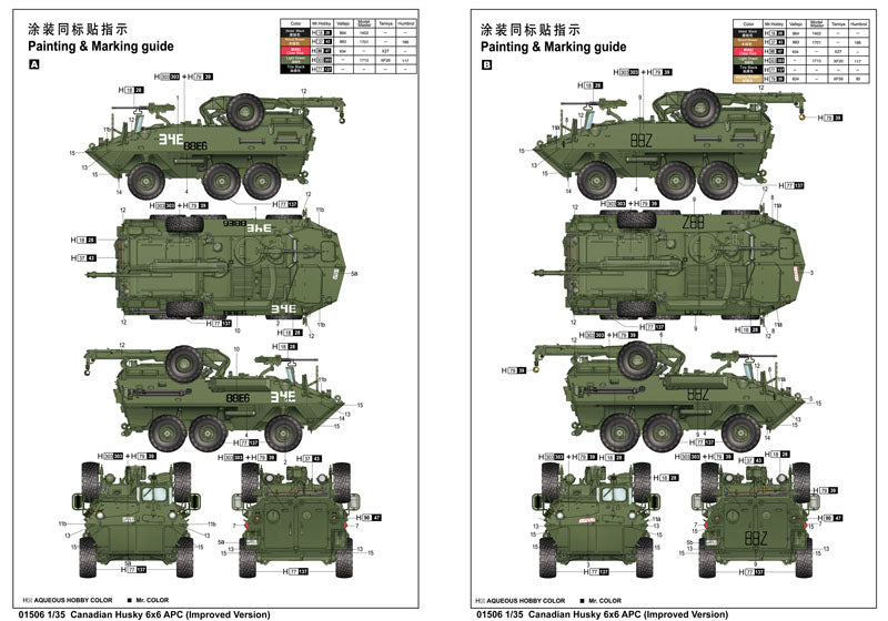 1/35 Canadian Husky 6x6 AVGP (Improved Version)