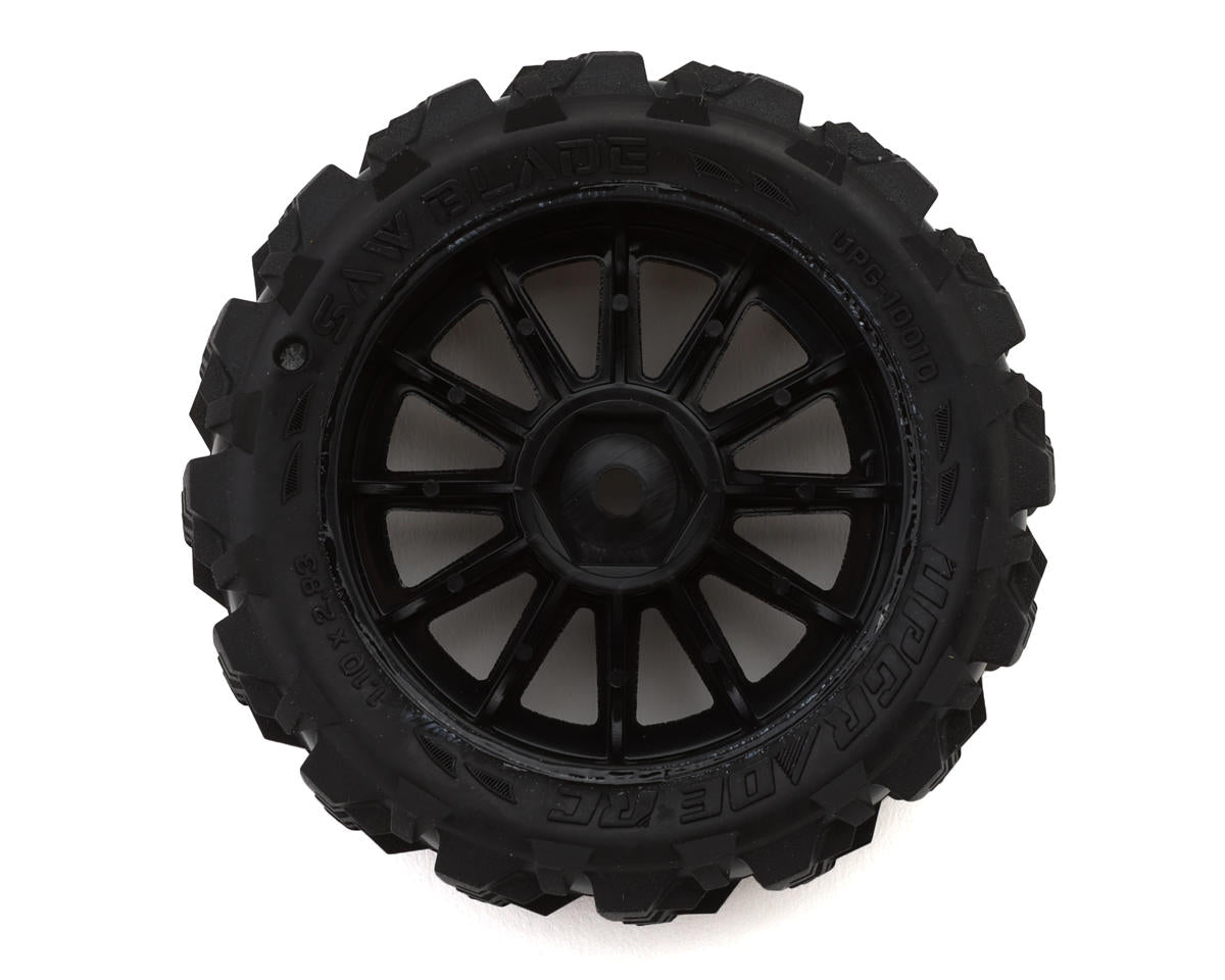 Saw Blade Pre-Mounted Tires for Typhon Grom (x4)