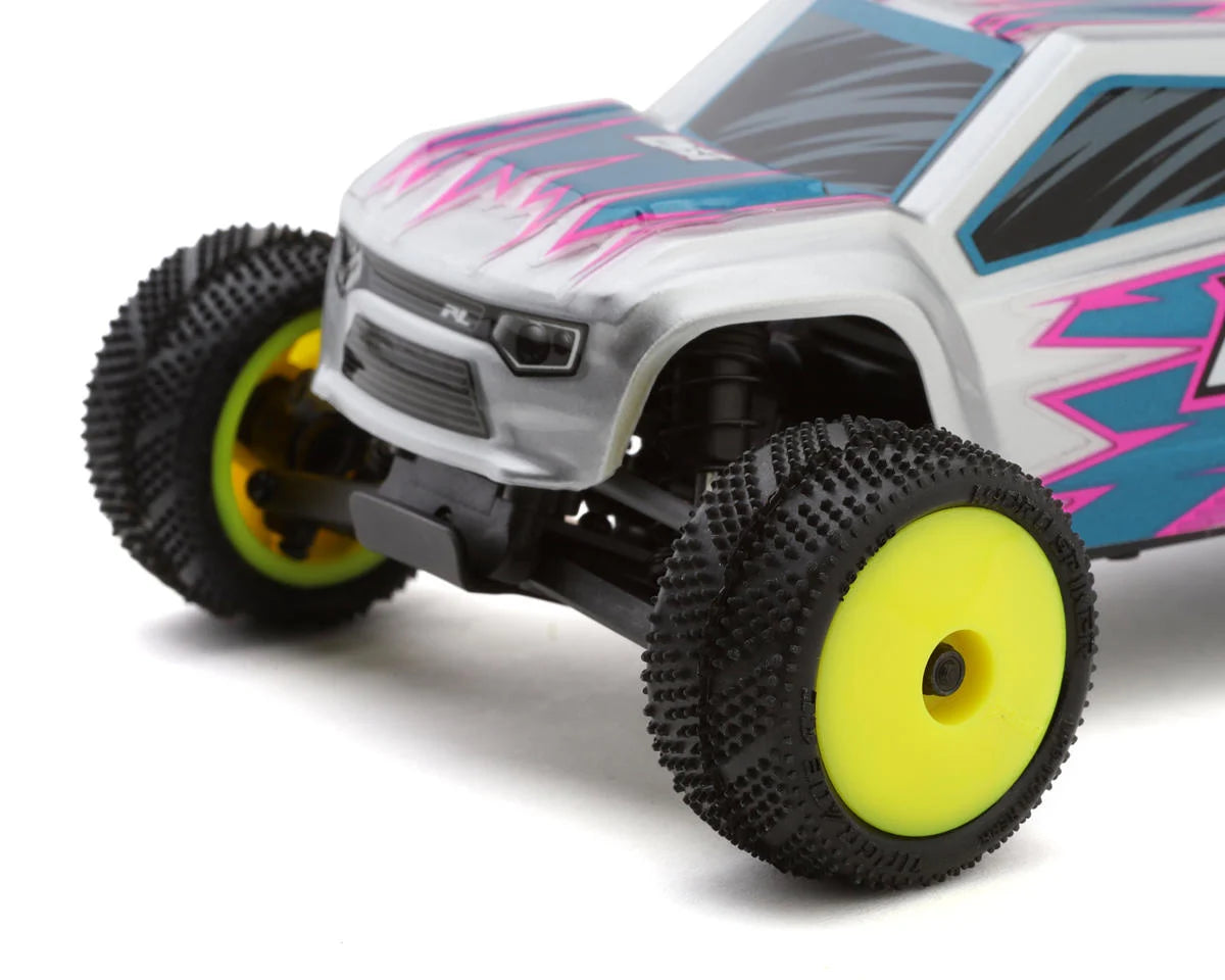 Micro Spiker Pre-Mounted Carpet Tires for Losi® Micro-T (Yellow) (4)