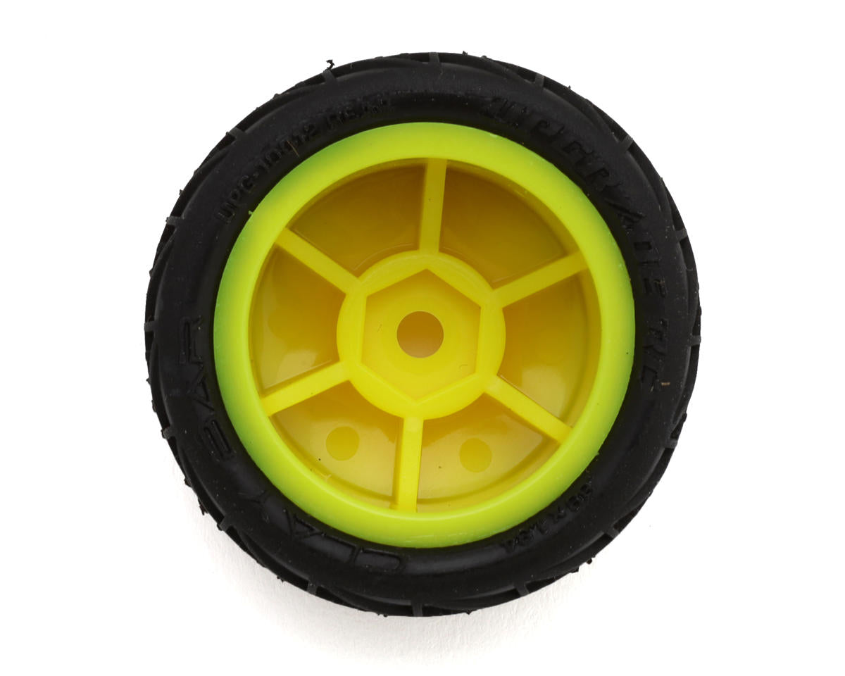 Clay Bar Pre-Mounted Clay Tires for Losi® Micro-T (Yellow) (4)