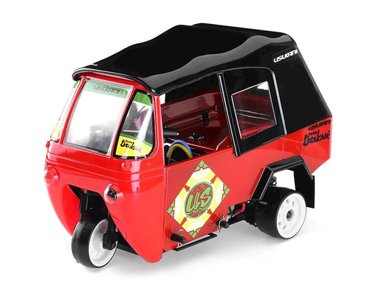 D3T 1/8 RC Drift Tricycle Chassis Kit (Clear) (BAJCICA Body)