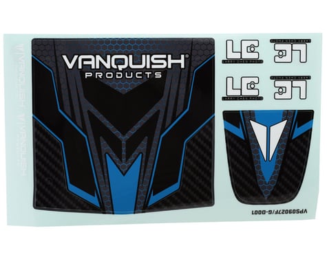 H10 Optic Body Panel Set (Grey/Vanquish Products) w/Decals
