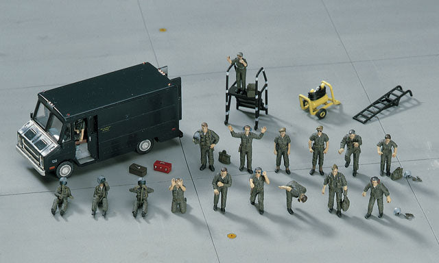 1/72 US Pilot & Crew Set