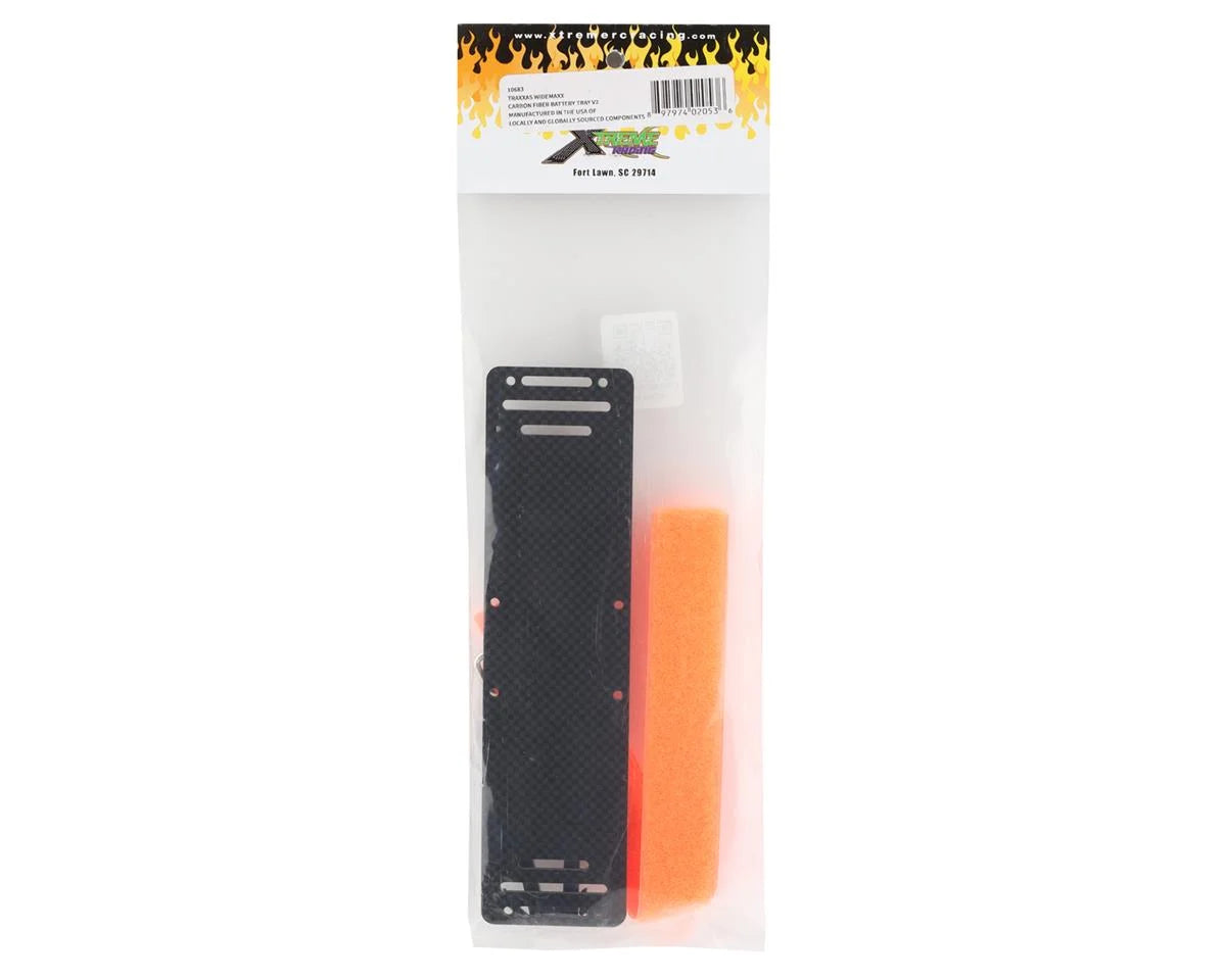 Carbon Fiber Battery Tray for WideMaxx V2