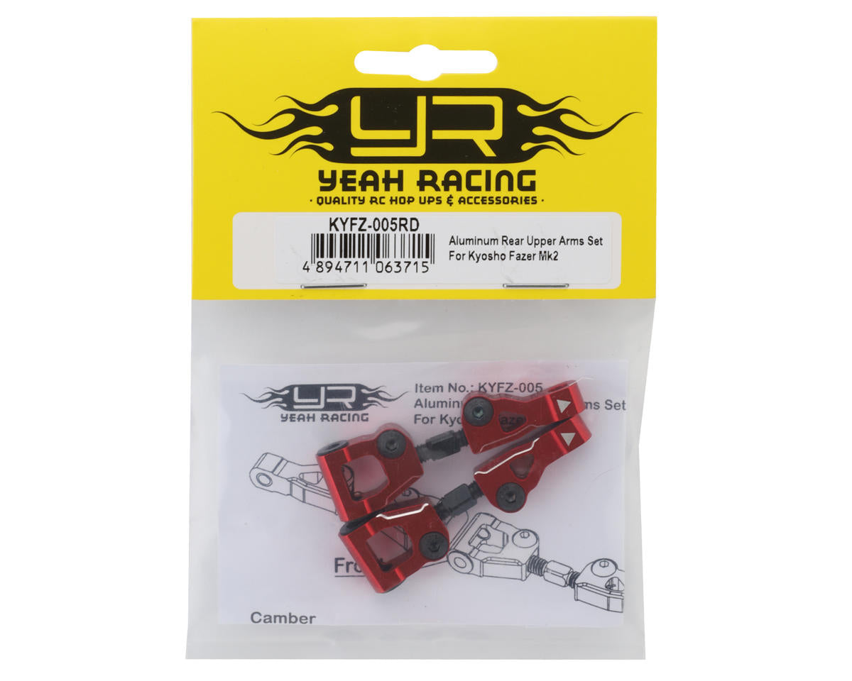 Fazer MK2 Aluminum Rear Upper Arms (Red)