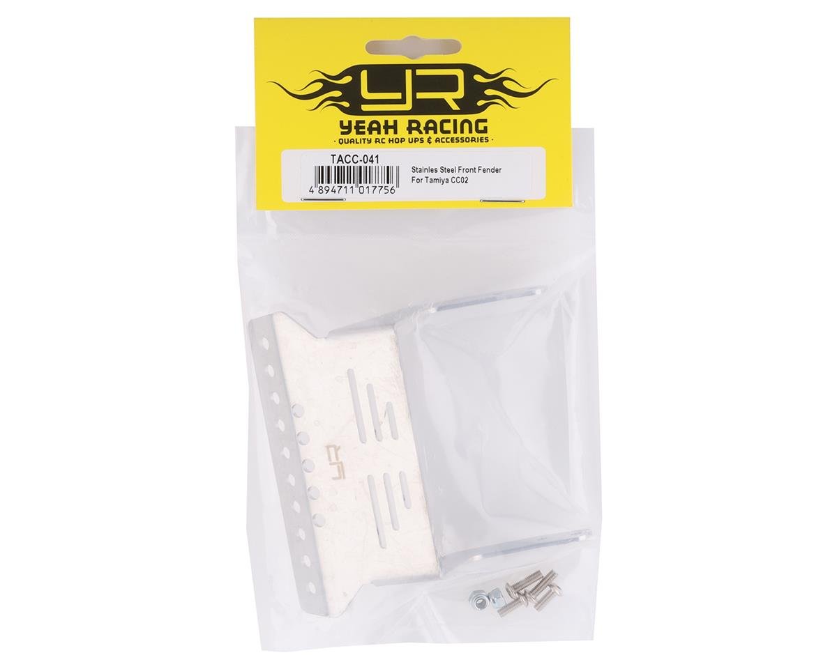 Stainless Steel Front Skid Plate for Tamiya CC-02