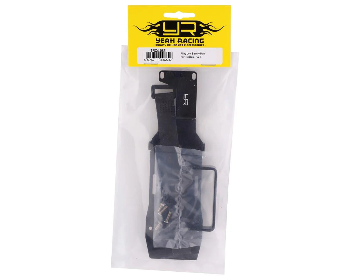 TRX-4 Aluminum LCG Battery Plate Kit (Black)