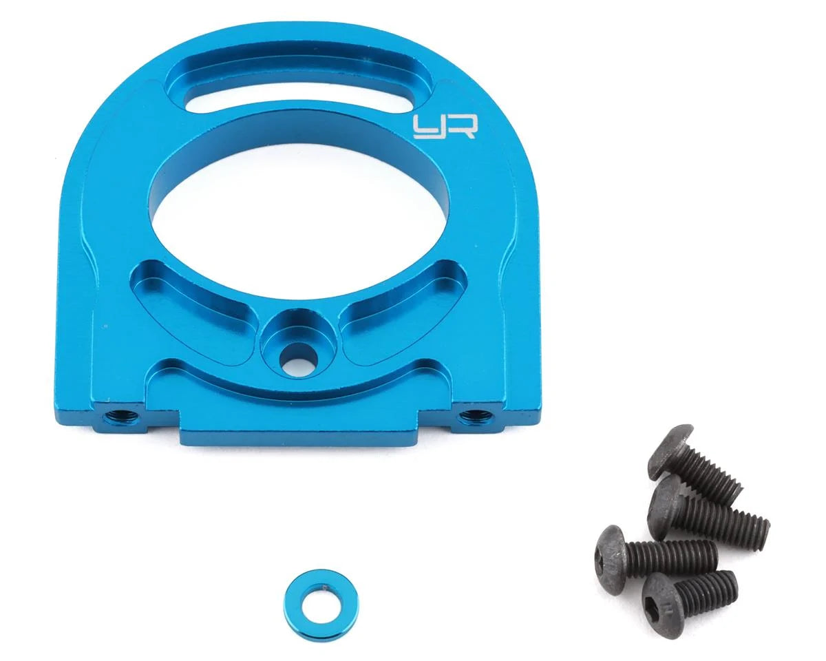 Adjustable Aluminum Motor Mount, Blue, TT-02