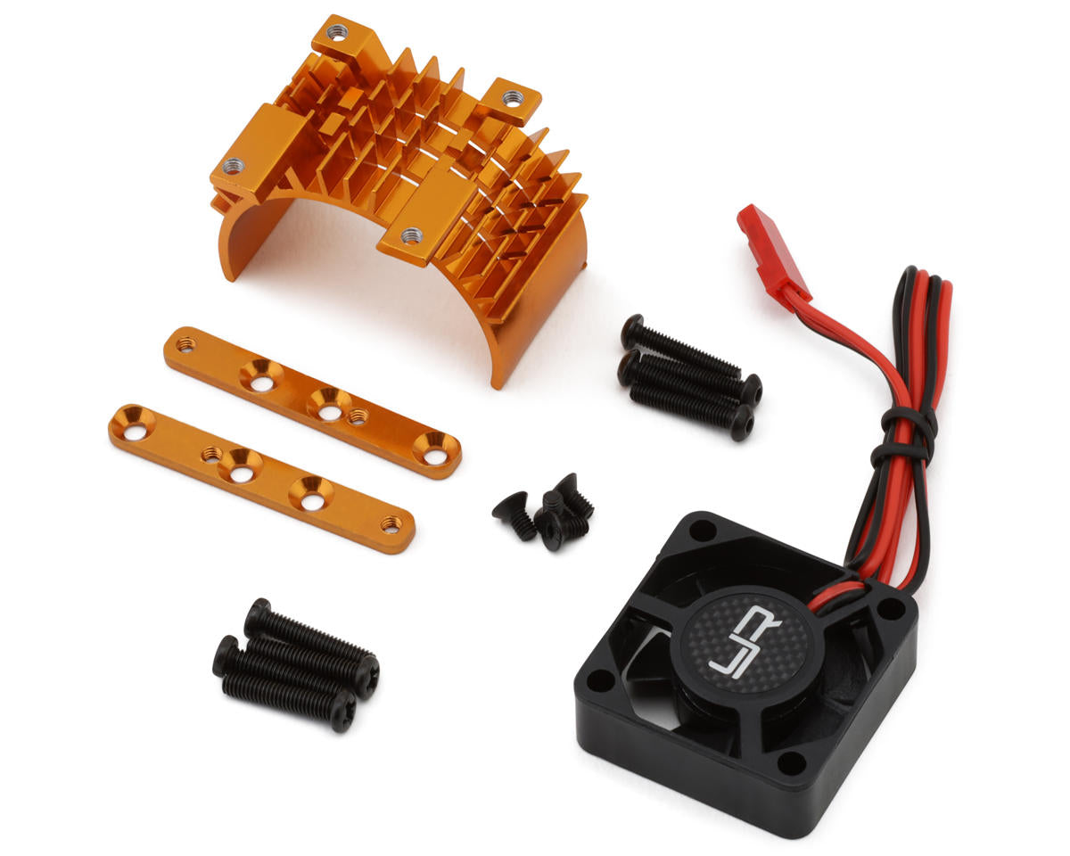 540/550 Aluminum Heat Sink w/30mm High Speed Tornado Fan PICK YOUR COLOUR
