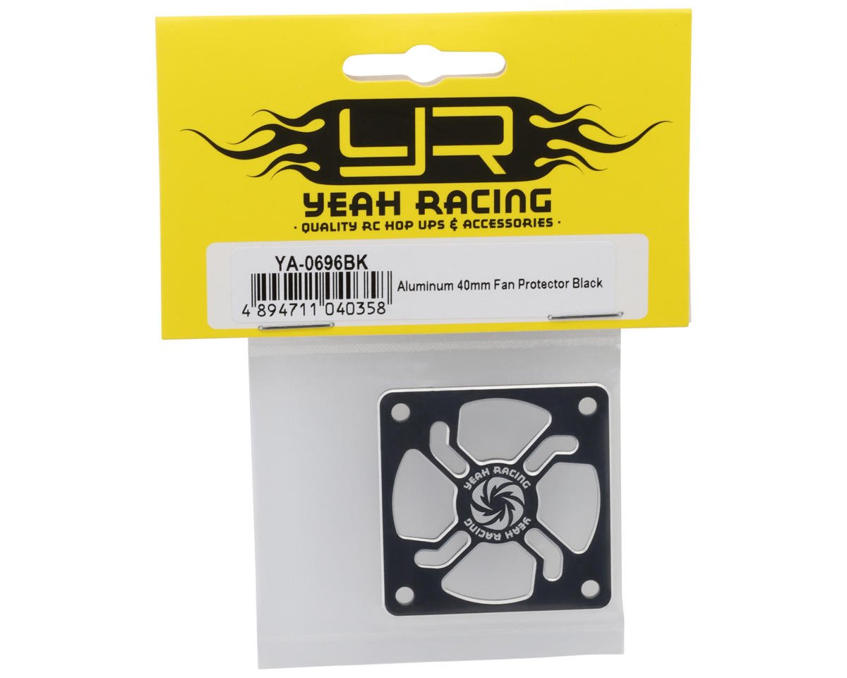 Aluminum 40mm Fan Protector (Black)