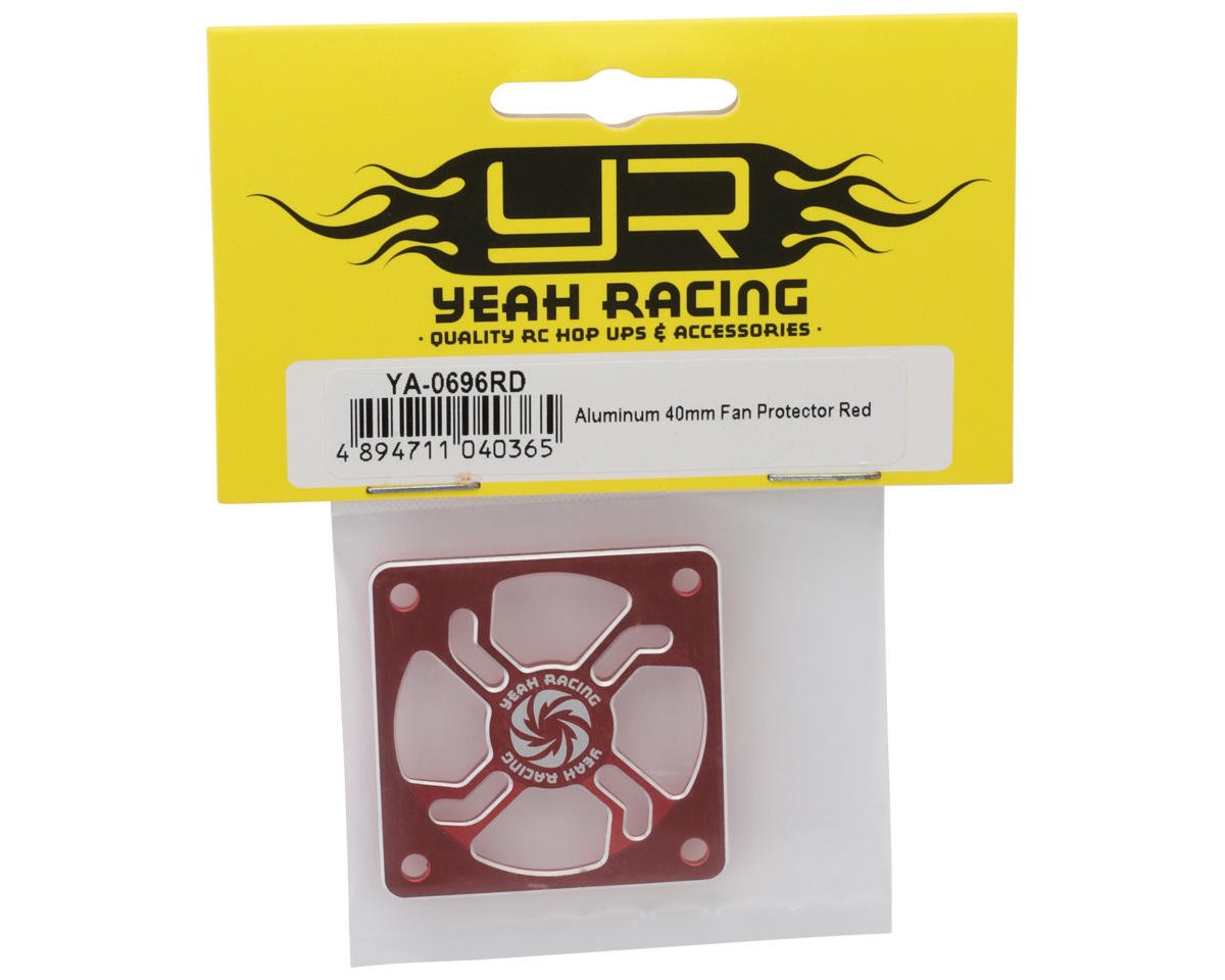 Aluminum 40mm Fan Protector (Red)