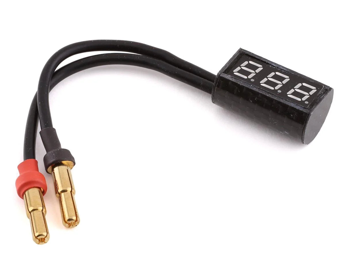 Carbon Battery Voltage Checker/Meter (1S - 5S)