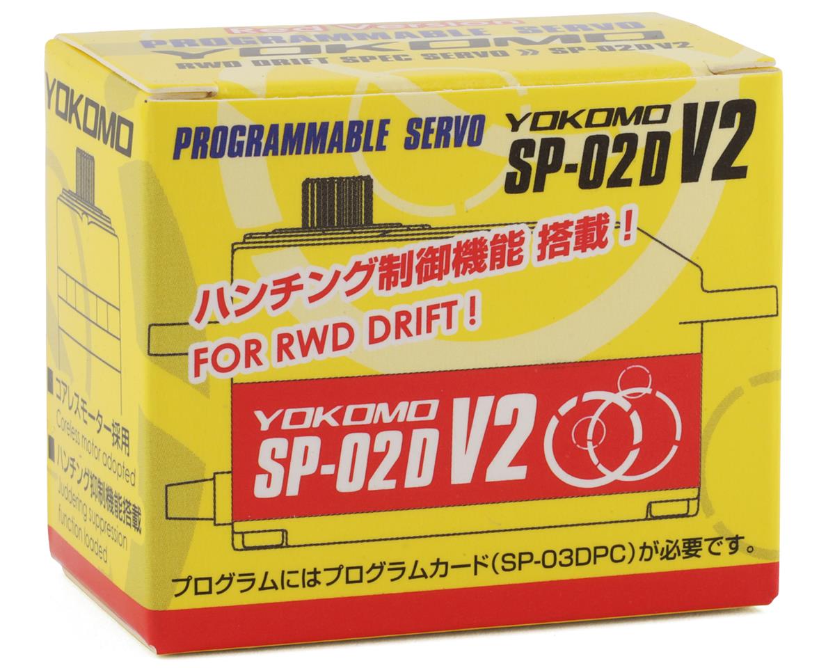 SP-02 D V2 Programable Brushless Drift Servo (Red)