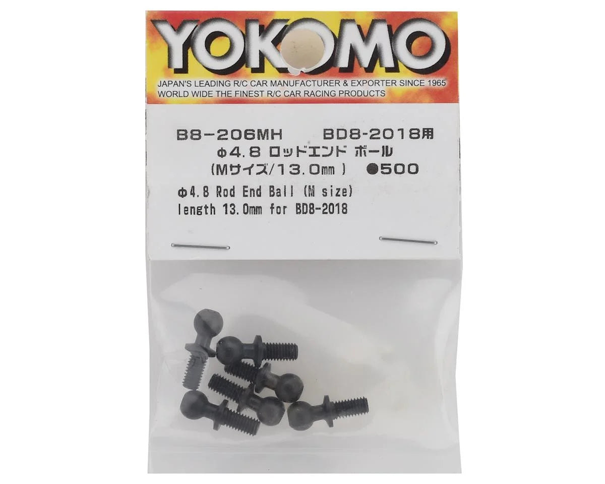 Rod End Ball Set (6) (4.8mm/13mm)