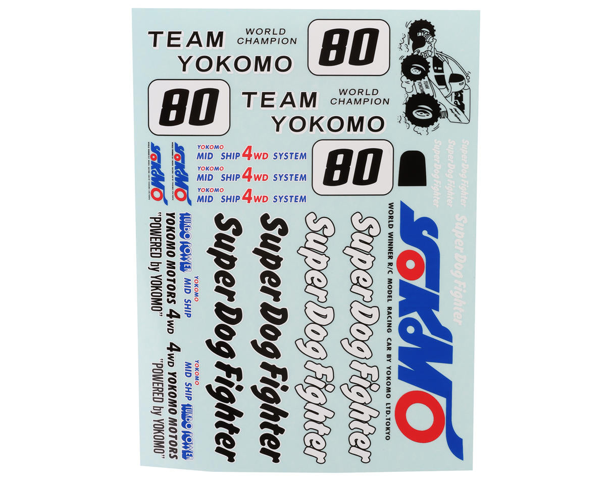 807C Super Dog Fighter Decal Sheet