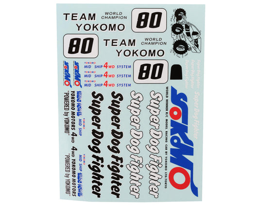 807C Super Dog Fighter Decal Sheet