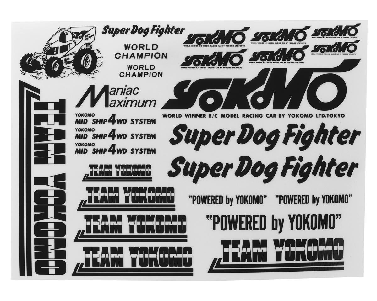 Yokomo Super Dog Fighter Decal Set