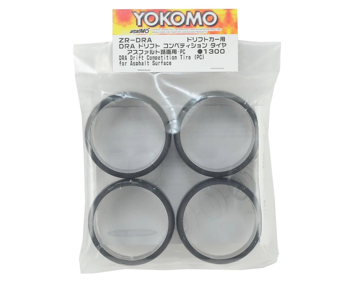 Yokomo DRA Competition Drift Tire (x4) (for Asphalt Surface)