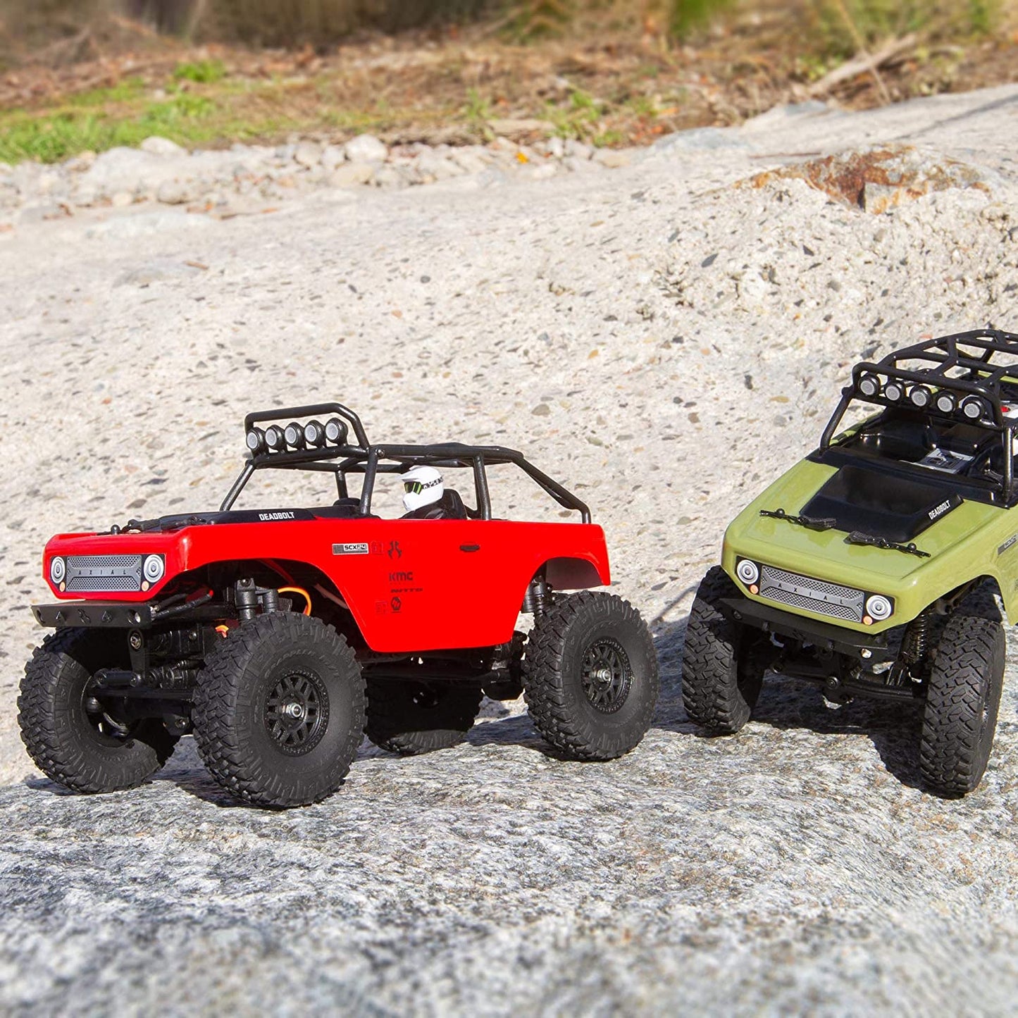 Axial SCX24 Deadbolt RED