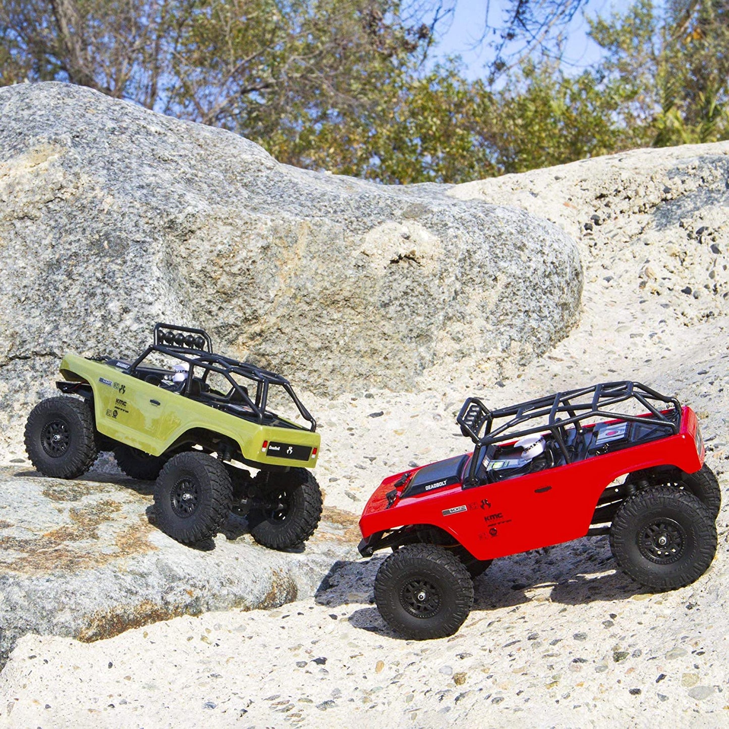 Axial SCX24 Deadbolt RED