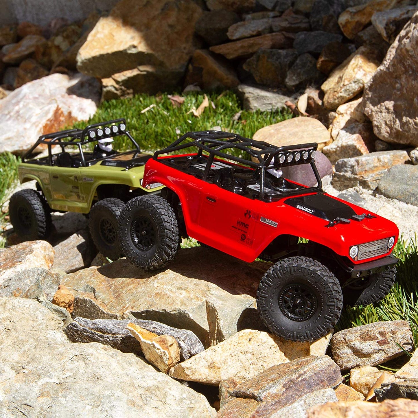 Axial SCX24 Deadbolt RED