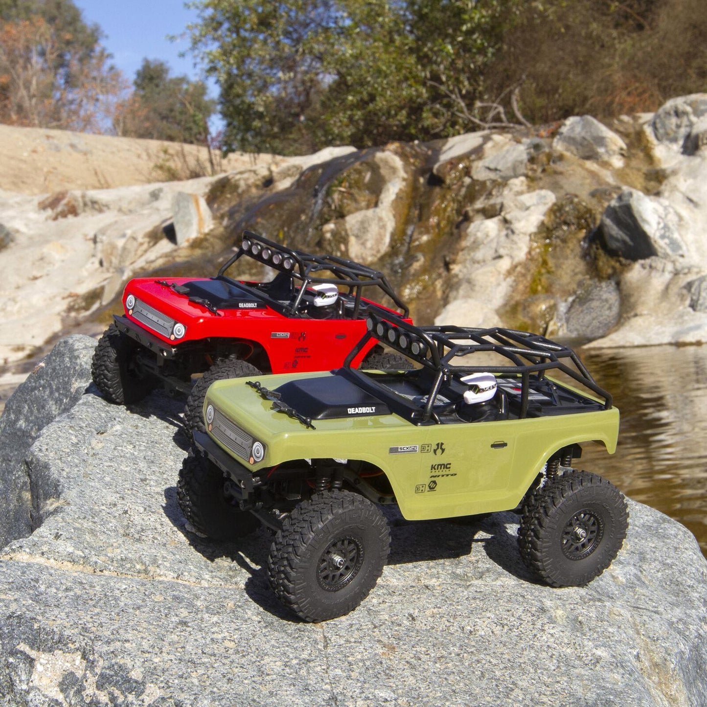 Axial SCX24 Deadbolt RED