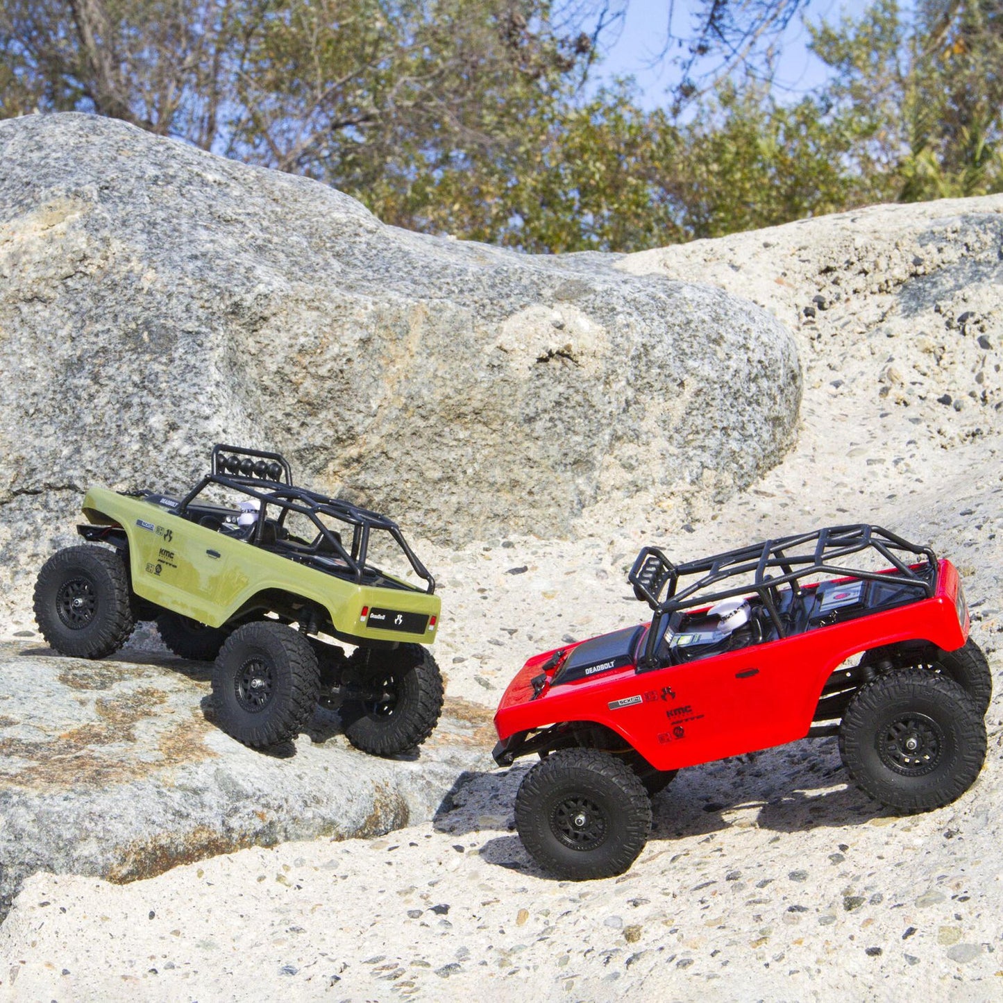 Axial SCX24 Deadbolt RED