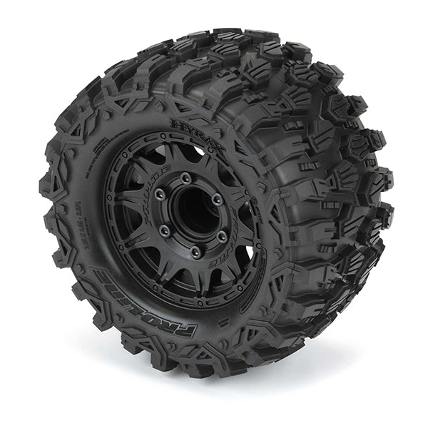 Pro-Line 10190-10 1/10 Hyrax Front/Rear 2.8" MT Tires Mounted 12mm Blk Raid (2)