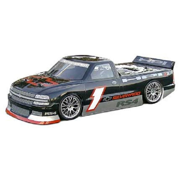 HPI7401 Chevy Silverado Body, Clear, 200mm