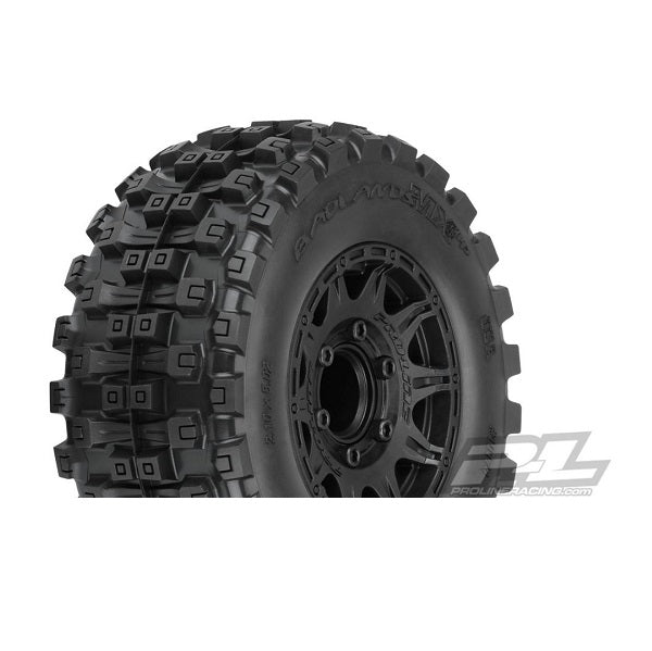 Pro-Line Badlands MX28 HP 2.8" All Terrain BELTED Tires Mounted