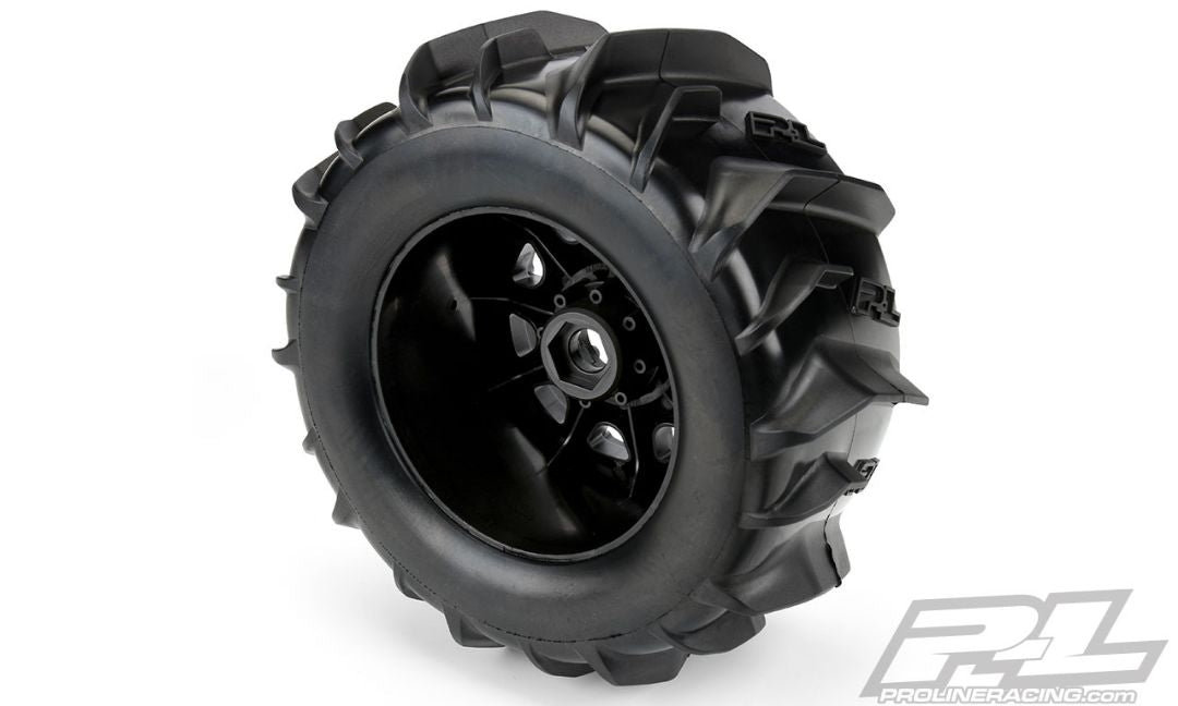 Pro-Line 1019210 Dumont 3.8" Paddle Tires 17mm Wheels
