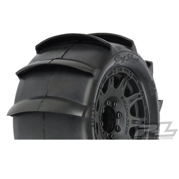 Pro-Line 117910 Sling Shot 3.8" MTD Raid 8x32 17mm MT F/R