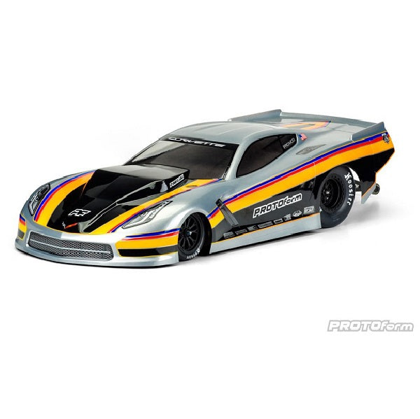 Pro-Line 157140 Chevrolet Corvette C7 Pro-Mod Clear Body Drag