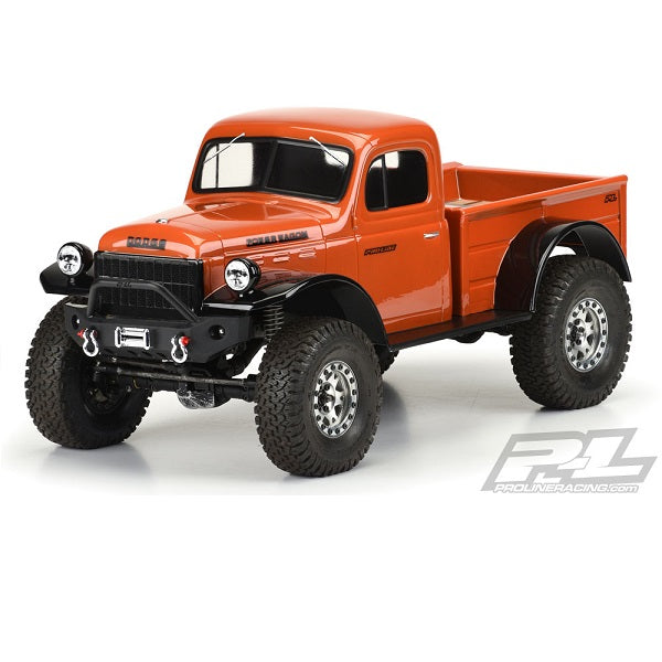 Pro-Line 1946 Dodge Power Wagon Clr Bdy 12.3" Crawlers