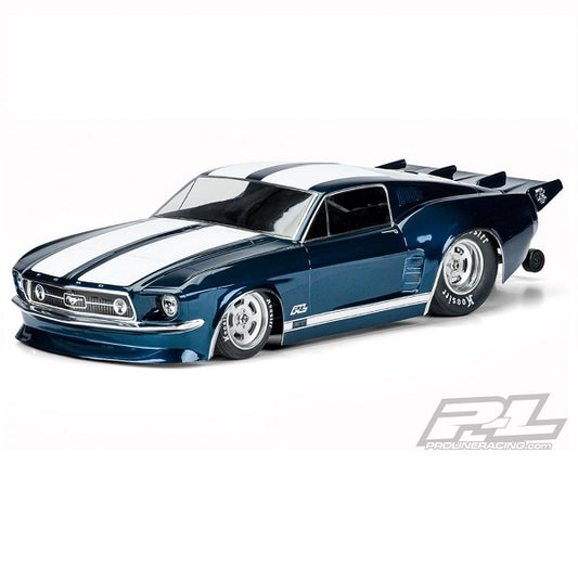 Pro-Line 357300 1967 Ford Mustang Clear Body Losi 22S, Slash, DR10 drag