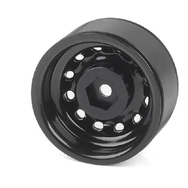 RC4WD Heritage Edition Stamped Steel 1.9" Wheels (Black) x4
