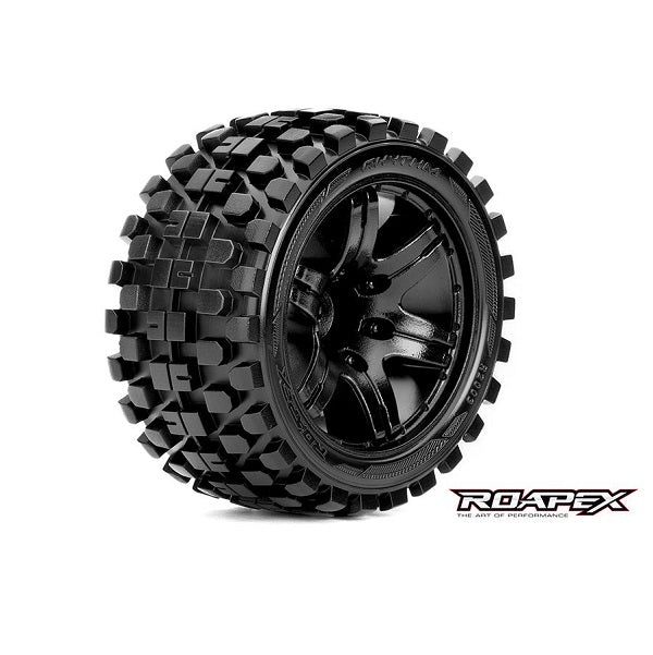 ROPR2003-B2 Rhythm 1/10 Stadium Truck Tires, 1/2 Offset, 12mm Hex (1 pair)