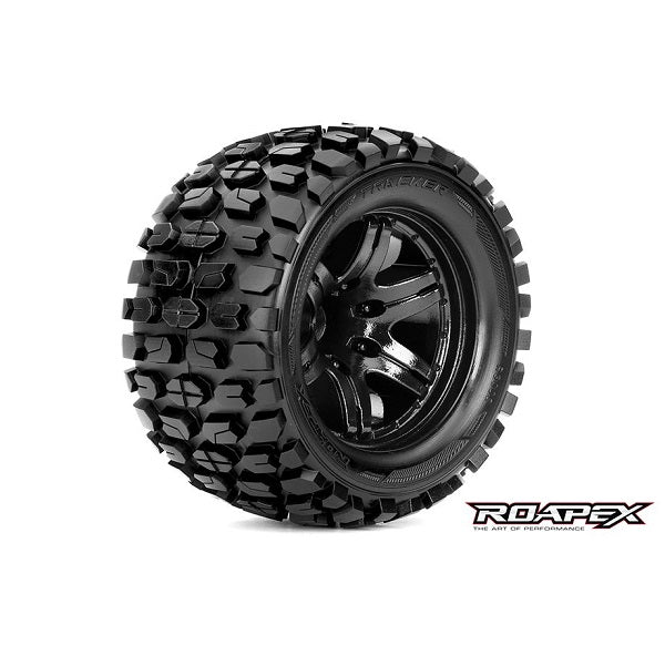 ROPR3002-B2 Tracker 1/10 Monster Truck Tires, 12mm Hex (1 pair)